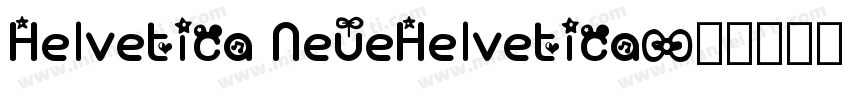 Helvetica NeueHelvetica字体转换